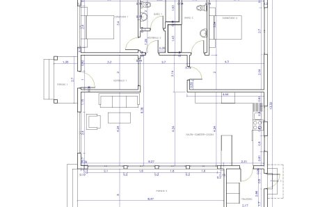 Distribución de una casa. Proyectos llave en mano